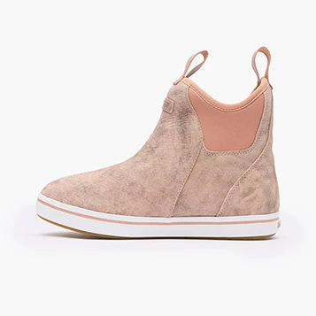 Women's Leather Ankle Deck Boot - Image 4